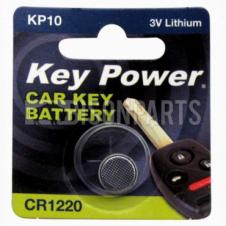 Key Power Coin Cell Battery CR1220 - Lithium 3V (Box of 10)