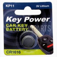 Key Power Coin Cell Battery CR1616 - Lithium 3V (Box of 10)