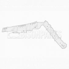 REAR BUMPER BRACKET DRIVER SIDE RH