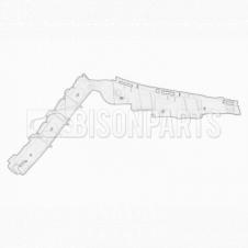 REAR BUMPER BRACKET PASSENGER SIDE LH