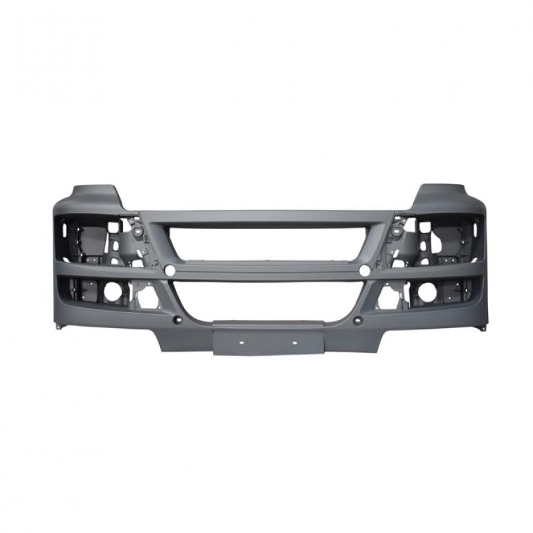 GREY FRONT BUMPER WITHOUT HEADLAMP WASHER HOLES