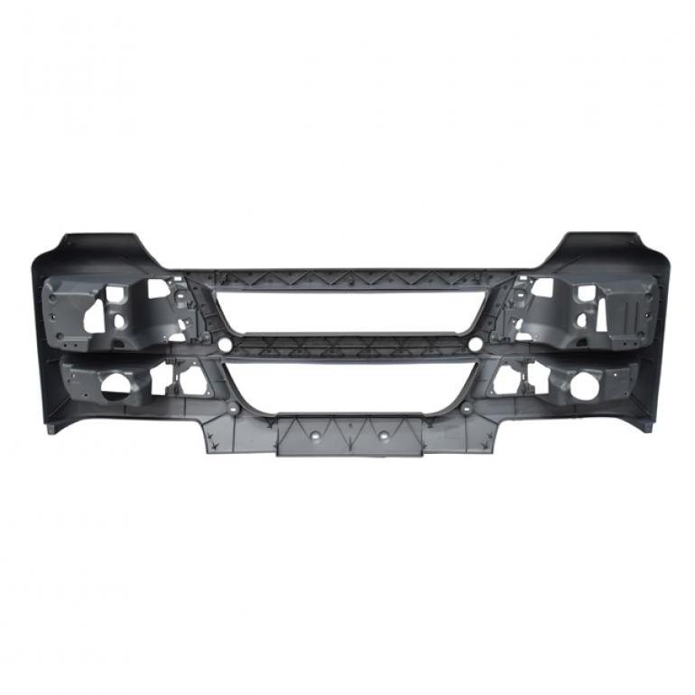 GREY FRONT BUMPER WITHOUT HEADLAMP WASHER HOLES