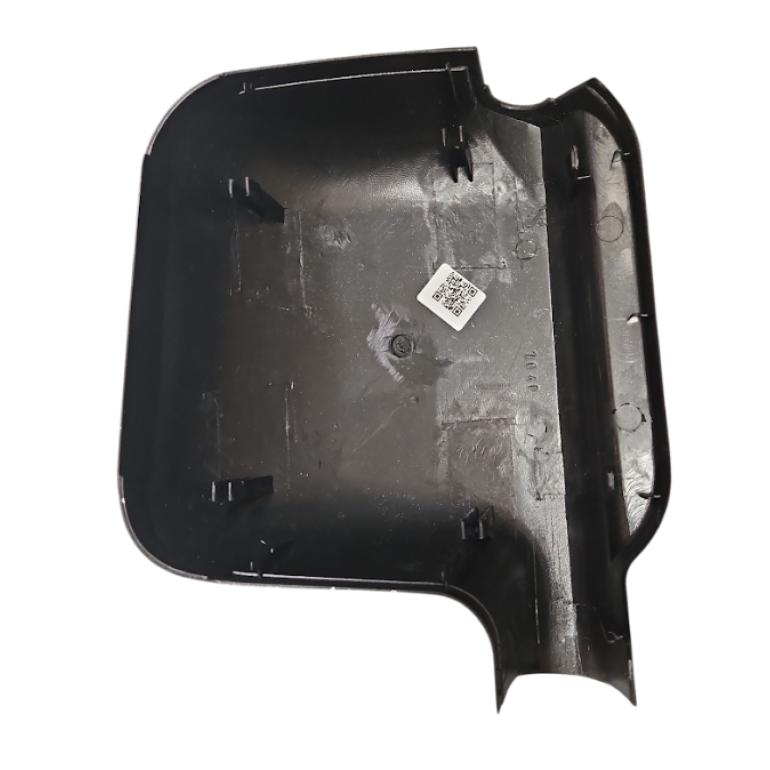  WIDE ANGLE MIRROR BACK COVER (SILVER) PASSENGER SIDE LH