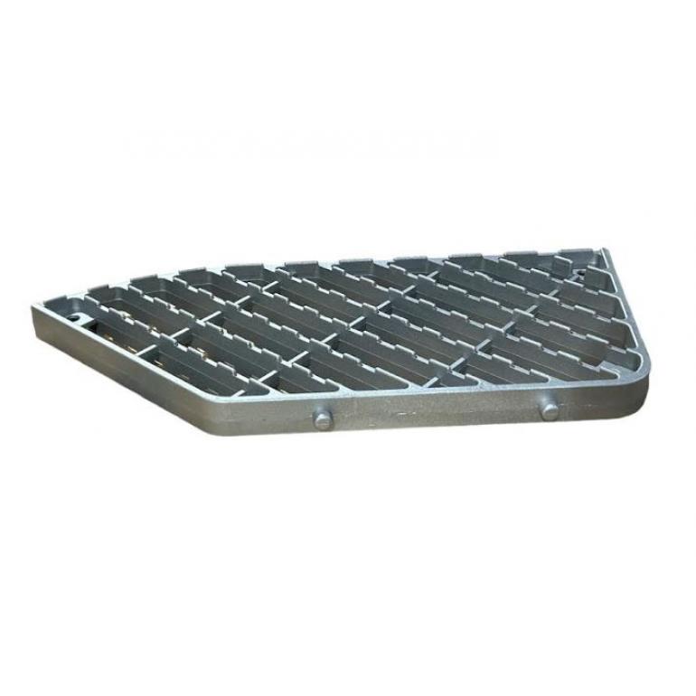 METAL LOWER STEP SURROUND TREAD PLATE