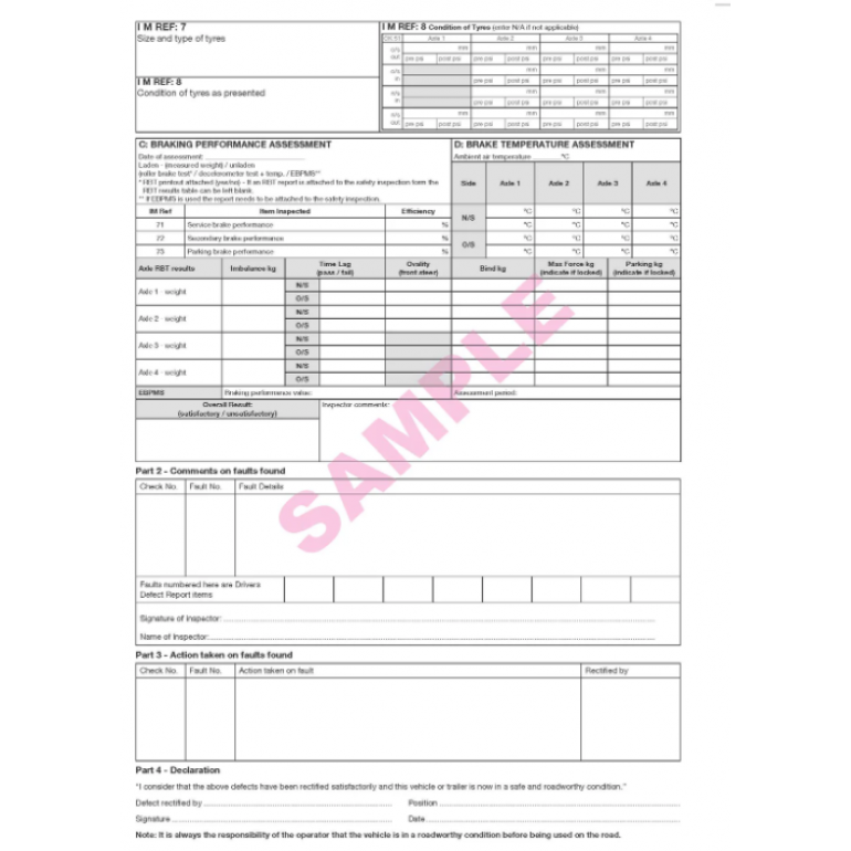 PSV INSPECTION & MAINTENANCE PAD (100 PAGE)