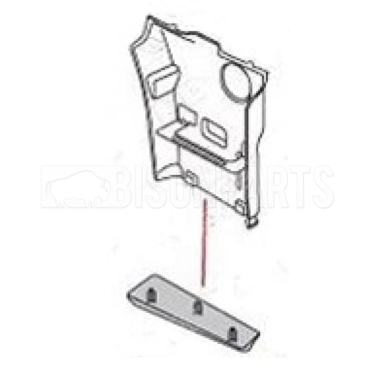 LOWER STEP BOTTOM TRIM PANEL DRIVER SIDE RH