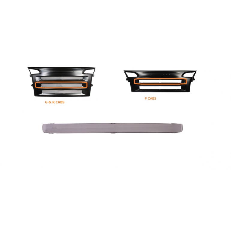 UPPER MAIN GRILLE MESH PANEL