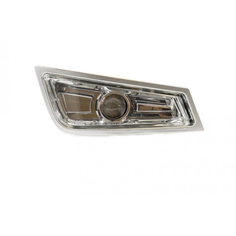 FOG LAMP WITH CHROME TRIM DRIVER SIDE RH