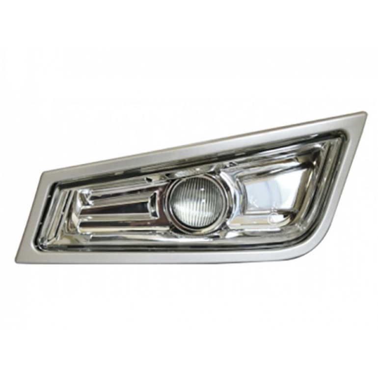 FOG LAMP WITH CHROME TRIM PASSENGER SIDE LH
