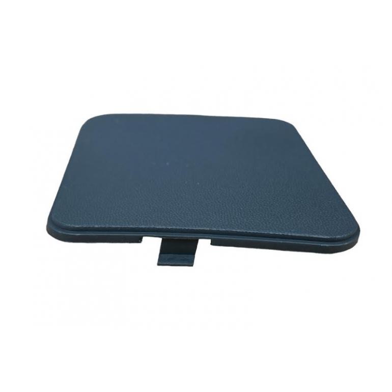 GREY FRONT BUMPER TOWING EYE COVER DRIVER SIDE RH