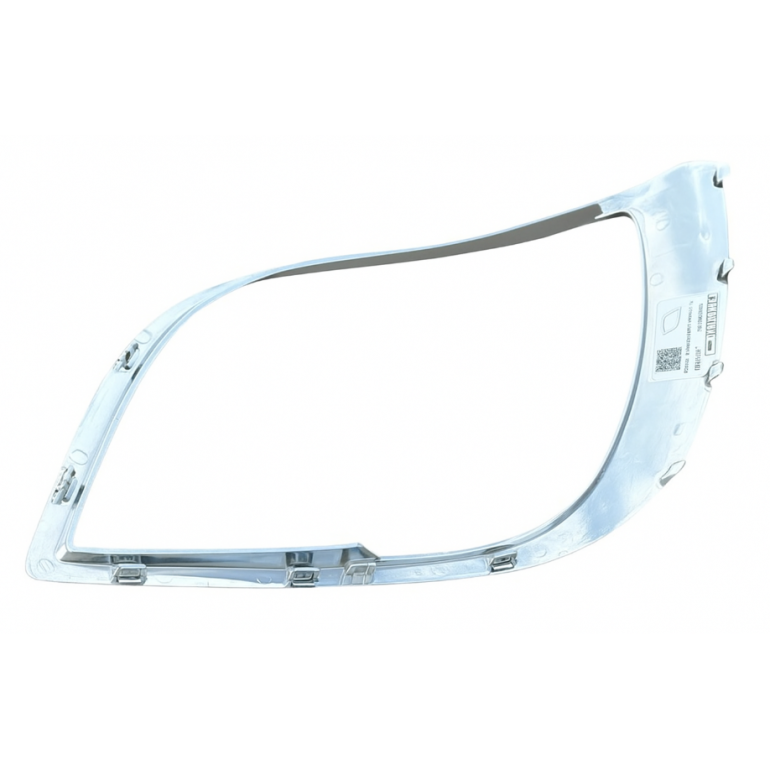 CHROME COATED HEADLAMP SURROUND TRIM DRIVER SIDE RH
