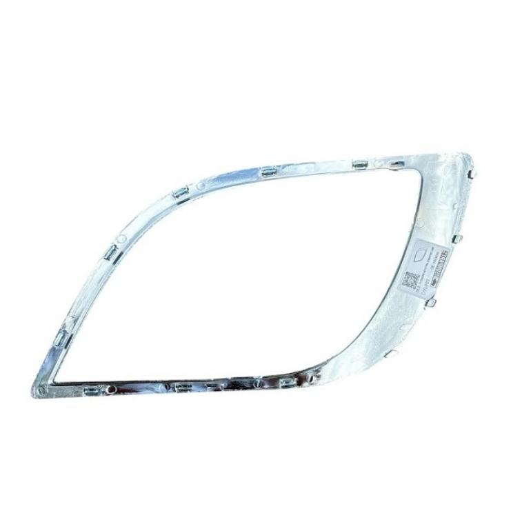 CHROME COATED HEADLAMP SURROUND TRIM DRIVER SIDE RH