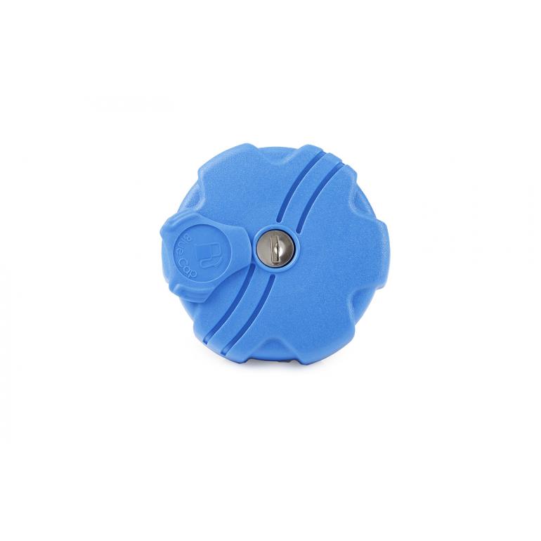 60MM BLUE PLASTIC SCREW TYPE LOCKING ADBLUE TANK CAP