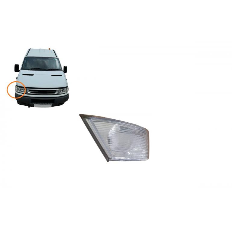 CLEAR FRONT INDICATOR DRIVER SIDE RH