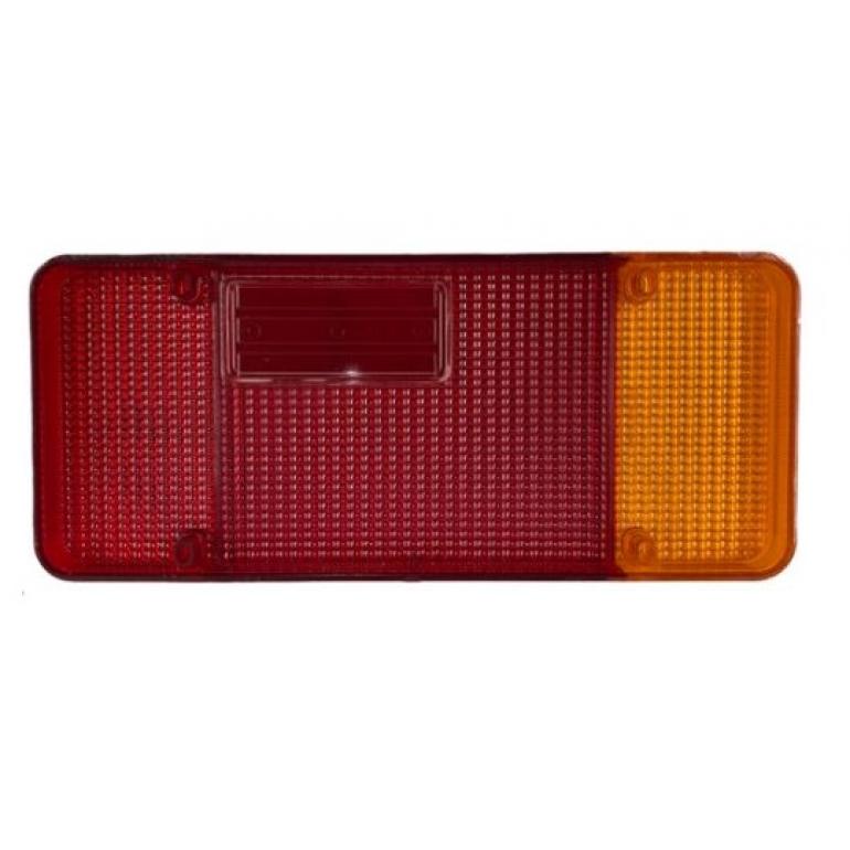 REAR TAIL LAMP LENS WITH FOG DRIVER SIDE RH