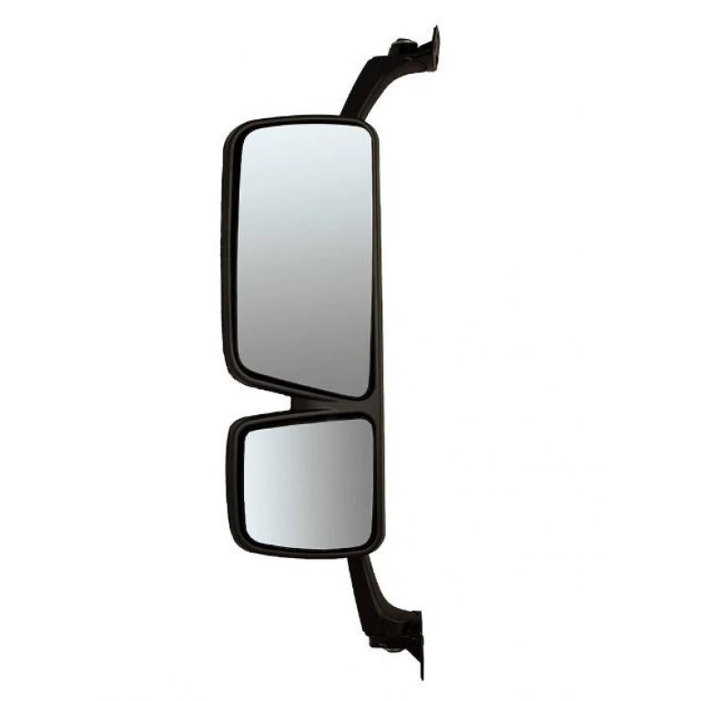 CHROME MANUAL ADJUST TWIN MIRROR HEAD PASSENGER SIDE LH