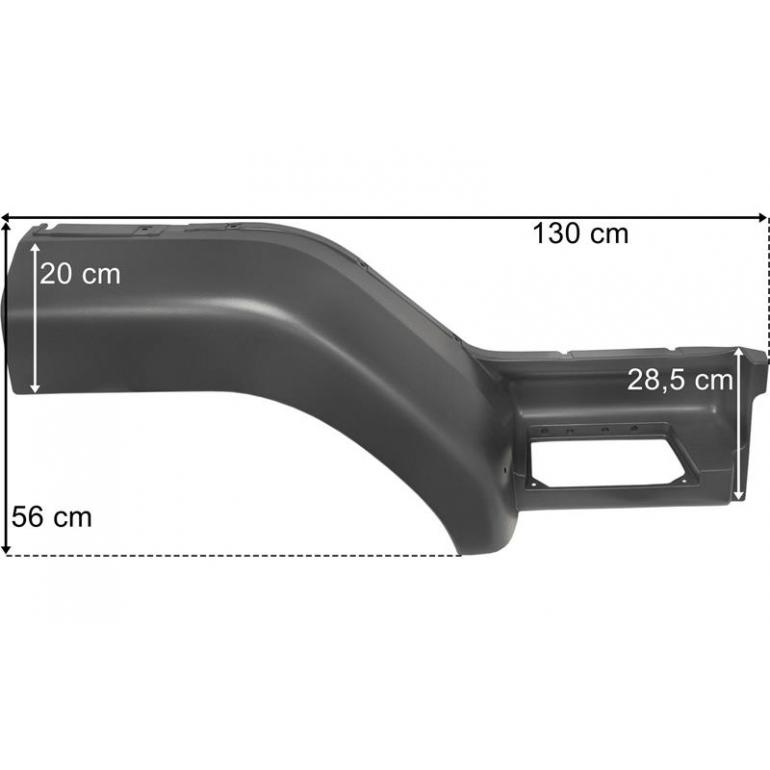 SINGLE STEP UPPER STEPWING DRIVER SIDE RH