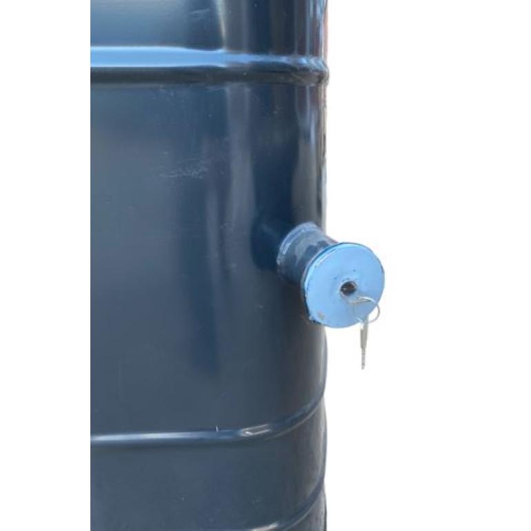 BARE STEEL FUEL TANK 168 LITRES