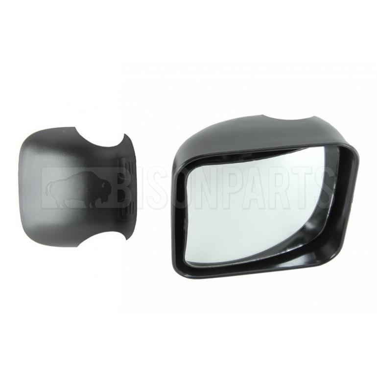 HEATED WIDE ANGLE MIRROR HEAD FITS RH OR LH