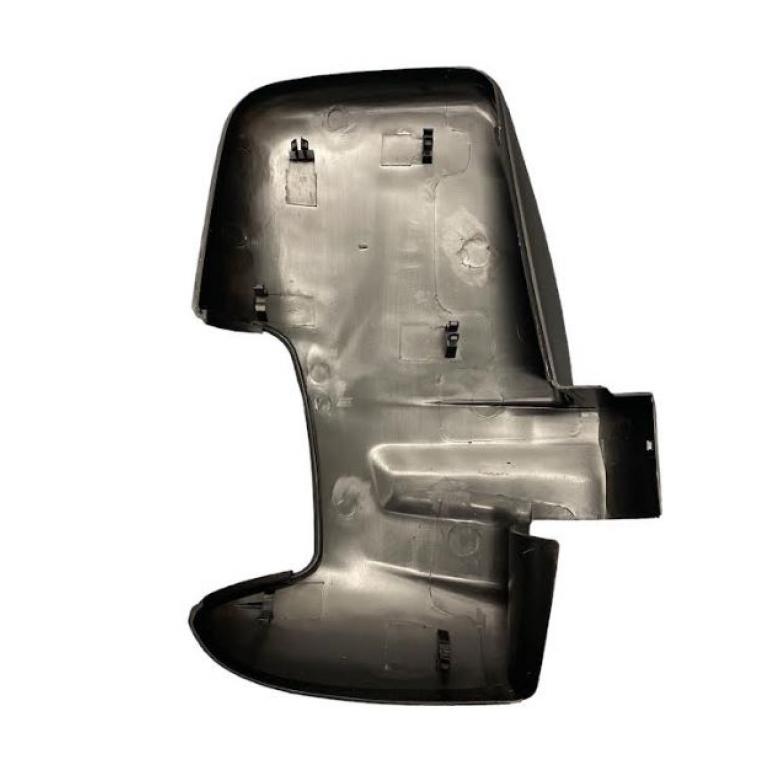 SHORT ARM BLACK MIRROR COVER PASSENGER SIDE LH