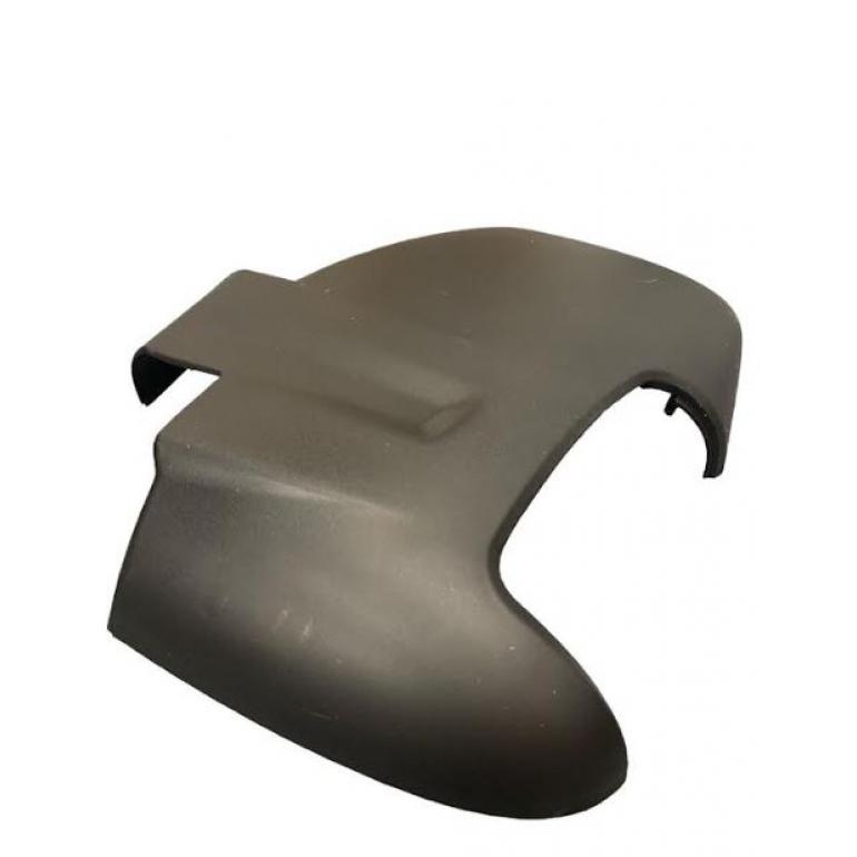 SHORT ARM BLACK MIRROR COVER PASSENGER SIDE LH