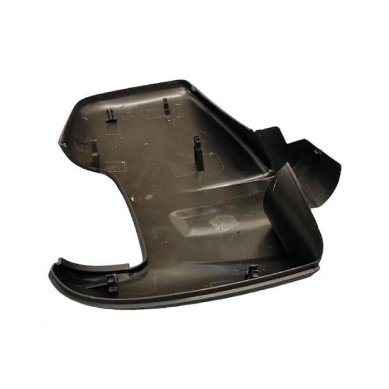 SHORT ARM BLACK MIRROR COVER PASSENGER SIDE LH