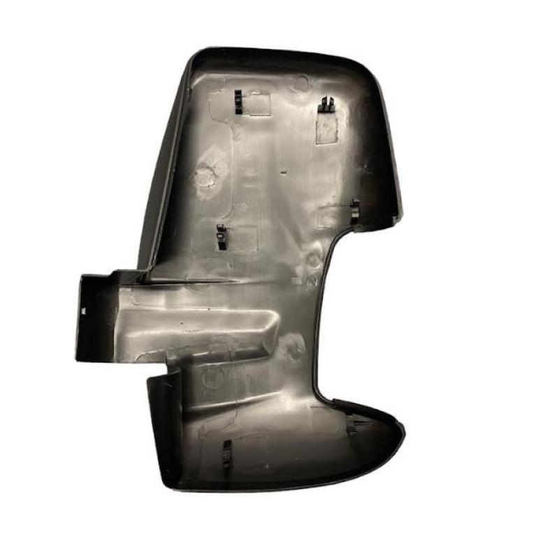 SHORT ARM BLACK MIRROR COVER DRIVER SIDE RH