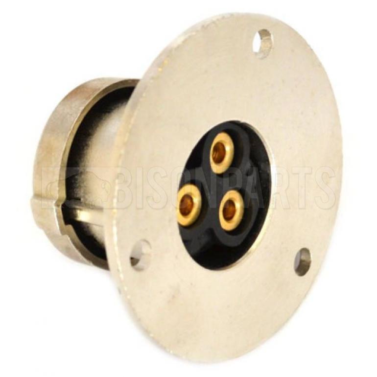 3 PIN ELECTRICAL SOCKET - 24V / 5 AMP