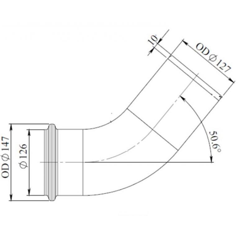 EXHAUST DOWN PIPE