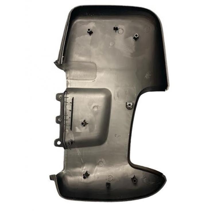 LONG ARM BLACK MIRROR COVER DRIVER SIDE RH