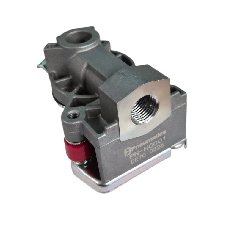 TRAILER AIR LINE LIGHT WEIGHT ALLOY RED PALM COUPLING M16x1.5 TAPERED