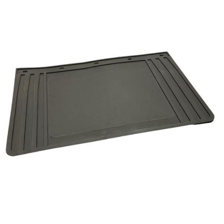 18"X12" RUBBER PLAIN BLACK MUDFLAP 457MM x 305MM