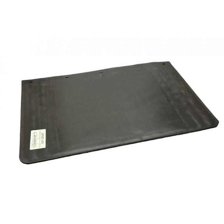 18"X12" RUBBER PLAIN BLACK MUDFLAP 457MM x 305MM