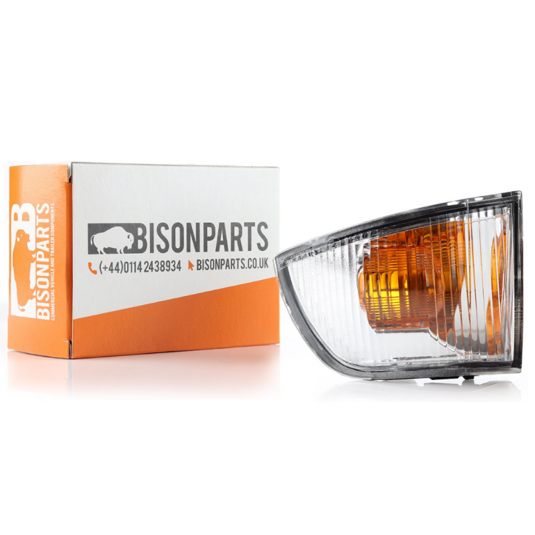 CLEAR MIRROR INDICATOR LENS PASSENGER SIDE LH