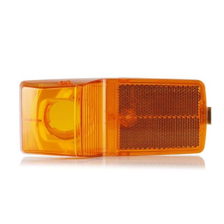 AMBER STEPWELL SIDE REPEATER LAMP LENS ONLY