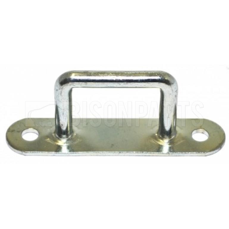 TRAILER CURTAIN REPAIR TIR RIVET ON STAPLE ZINC PLATED STEEL 25MM (PACK OF 10)