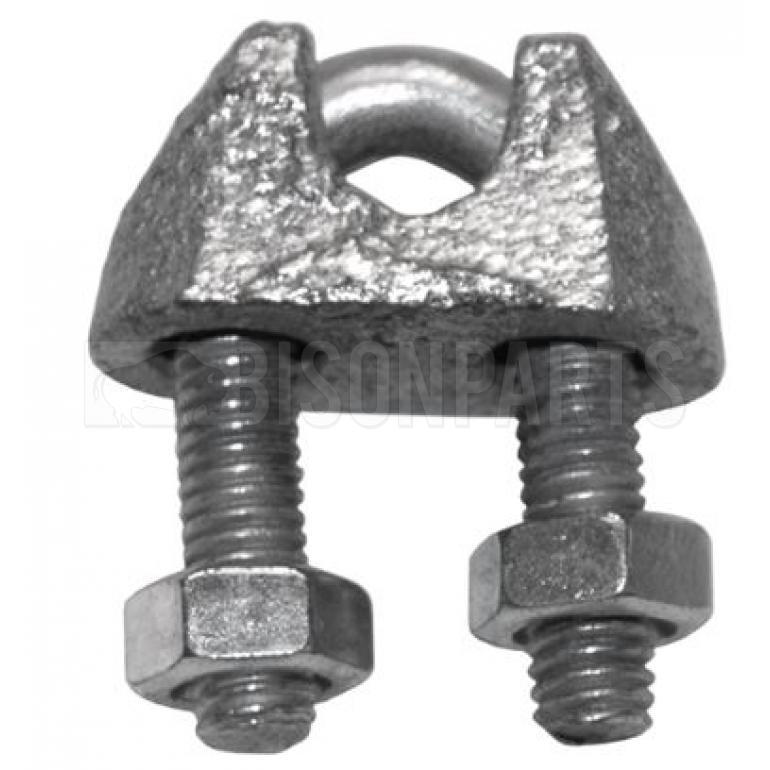 HANDBRAKE CABLE WIRE ROPE GRIP TO SUIT 6MM WIRE (PKT 10)
