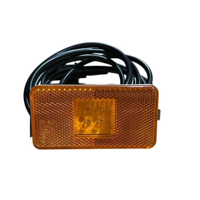 LED AMBER SIDE MARKER LAMP FITS RH OR LH 24V