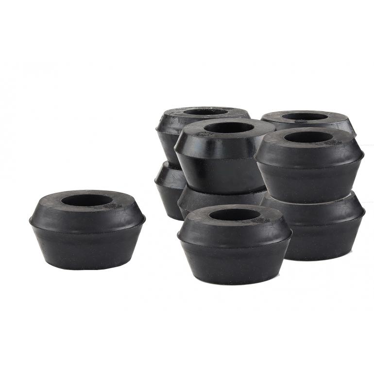 RUBBER SHOCK ABSORBER BUSHES 49x22MM (PKT 10)
