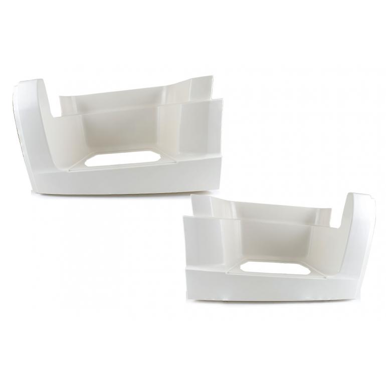PRIMED LOWER STEP SURROUNDS RH & LH (PAIR)