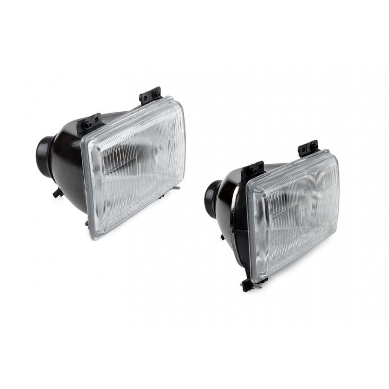 MANUAL ADJUST HEADLAMPS WITH BEAM CONVERTERS RH & LH (PAIR)