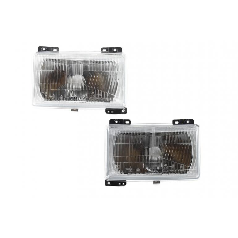 MANUAL ADJUST HEADLAMPS WITH BEAM CONVERTERS RH & LH (PAIR)