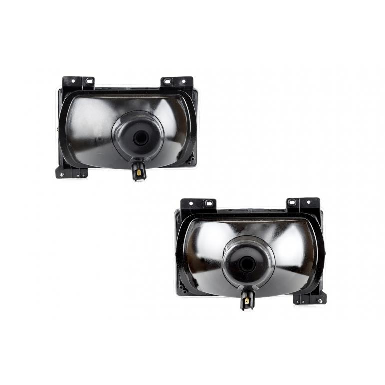 MANUAL ADJUST HEADLAMPS WITH BEAM CONVERTERS RH & LH (PAIR)