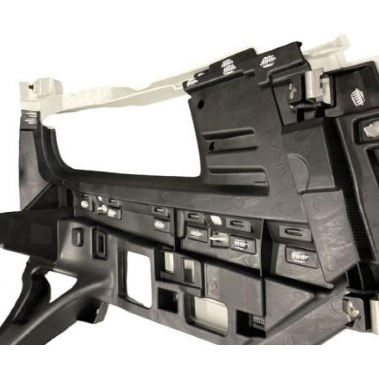 FRONT BUMPER CORNER WITH FOG LAMP HOLE PASSENGER SIDE LH