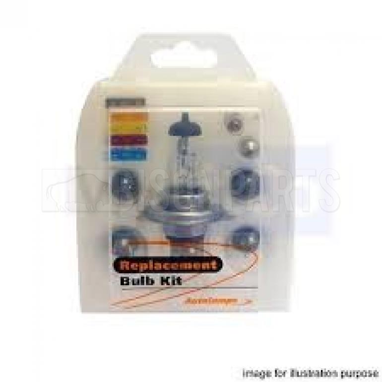 12VOLT EMERGENCY 13PC CAR / VAN BULB & FUSE KIT H7