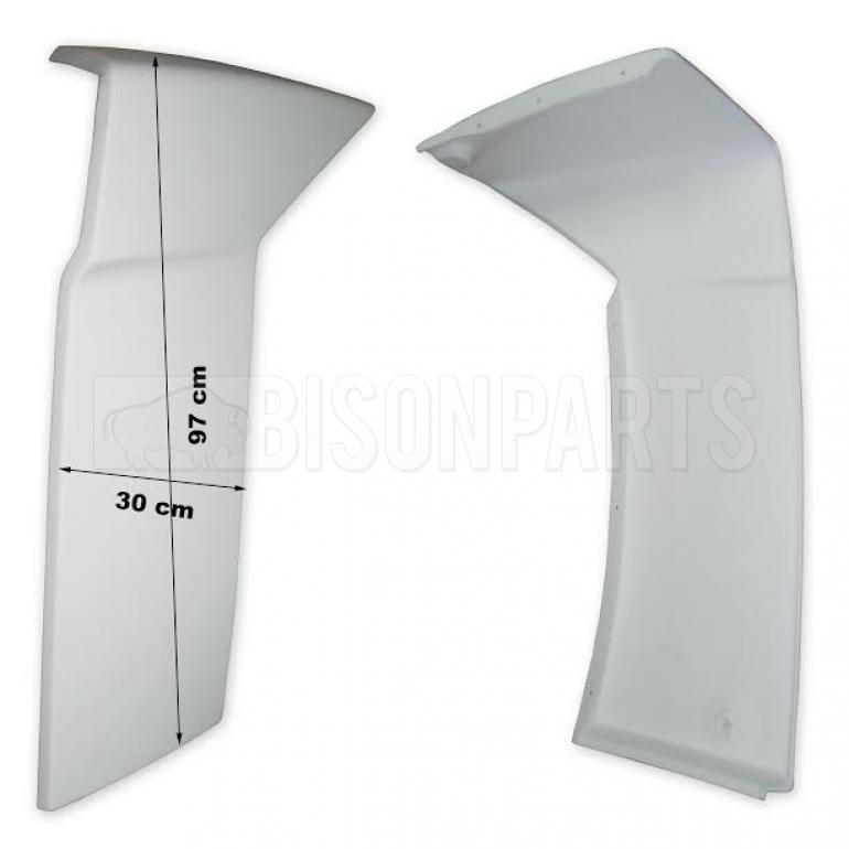 REAR UPPER FAIRING SPOILER DRIVER SIDE RH
