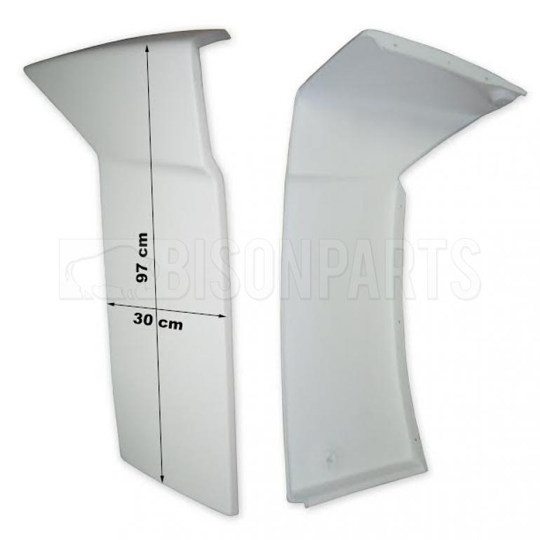 REAR UPPER FAIRING SPOILER PASSENGER SIDE LH