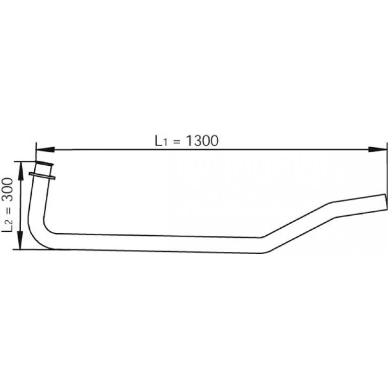EXHAUST FRONT DOWN PIPE