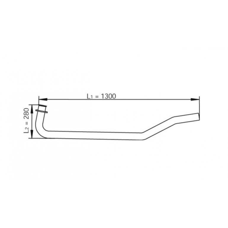 EXHAUST FRONT DOWN PIPE