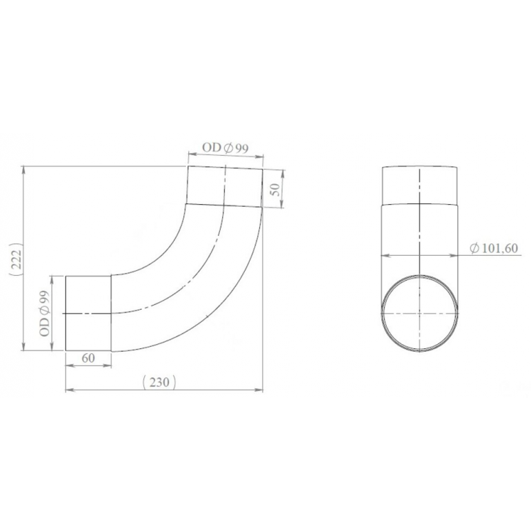 EXHAUST TAIL PIPE